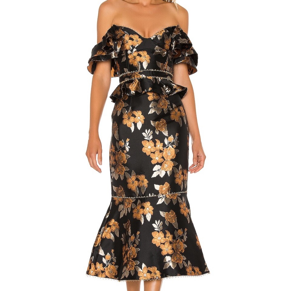 NWT V. Chapman Set- Opera midi skirt and Viennese top